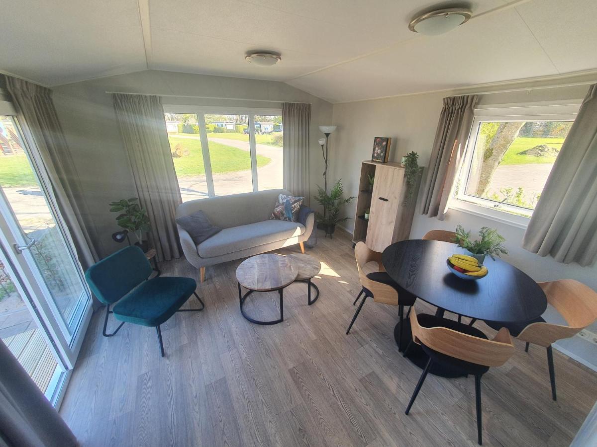 Tynaarlo Gezellig Chalet Op Een Prachtige Plek In Drenthe Met Vrij Uitzicht 빌라 외부 사진