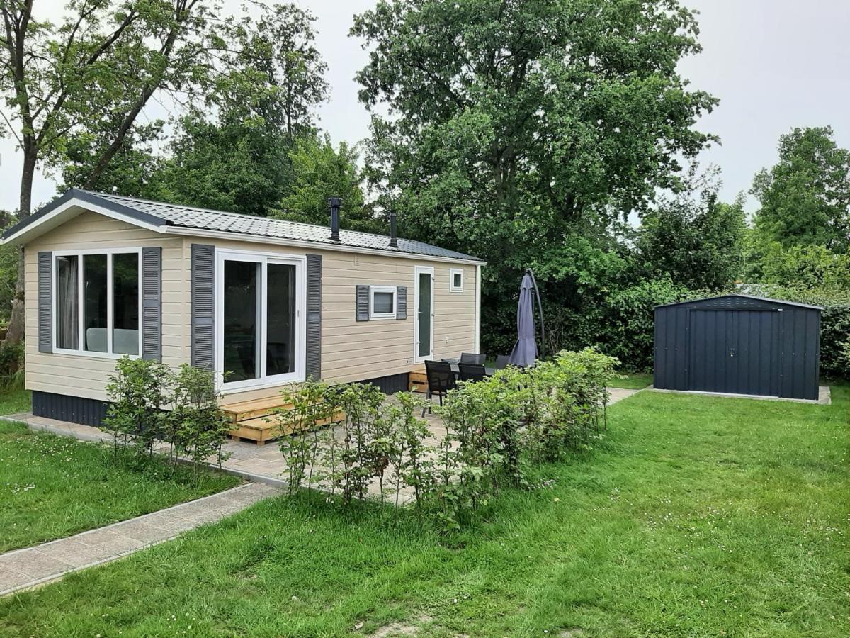 Tynaarlo Gezellig Chalet Op Een Prachtige Plek In Drenthe Met Vrij Uitzicht 빌라 외부 사진