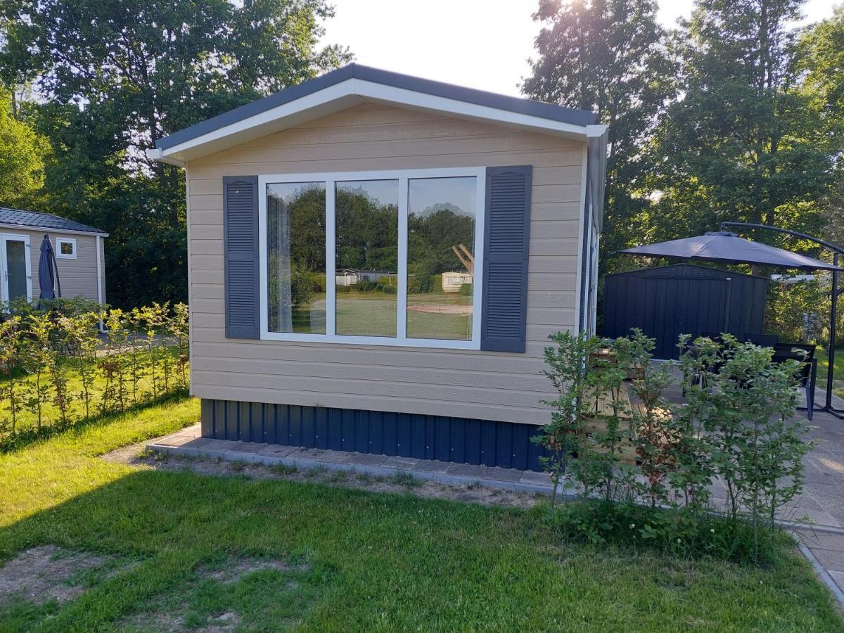 Tynaarlo Gezellig Chalet Op Een Prachtige Plek In Drenthe Met Vrij Uitzicht 빌라 외부 사진