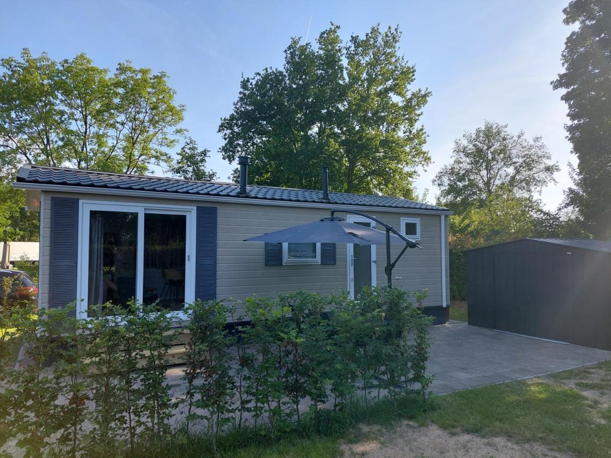 Tynaarlo Gezellig Chalet Op Een Prachtige Plek In Drenthe Met Vrij Uitzicht 빌라 외부 사진