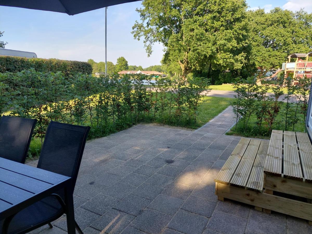 Tynaarlo Gezellig Chalet Op Een Prachtige Plek In Drenthe Met Vrij Uitzicht 빌라 외부 사진